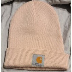 Carhartt Beanie Hat Casual Unisex One Size Pink
